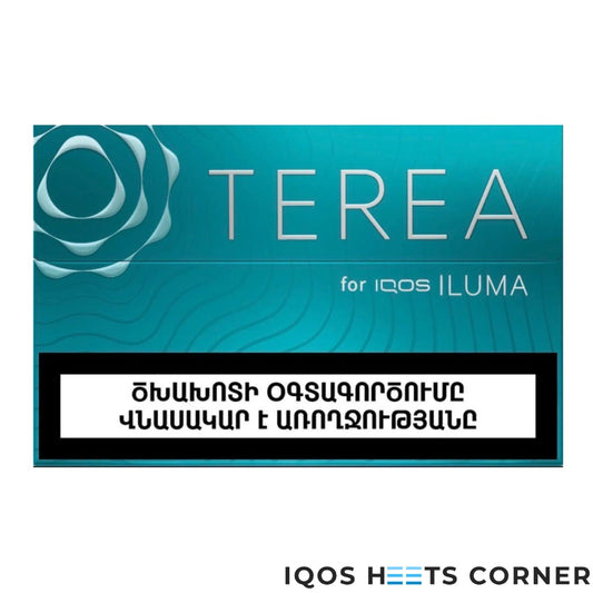 Heets TEREA Turquoise Sticks Armenia Version For IQOS ILUMA Device