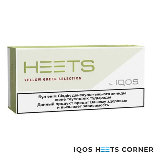 Heets Yellow Green Selection Sticks For IQOS Device